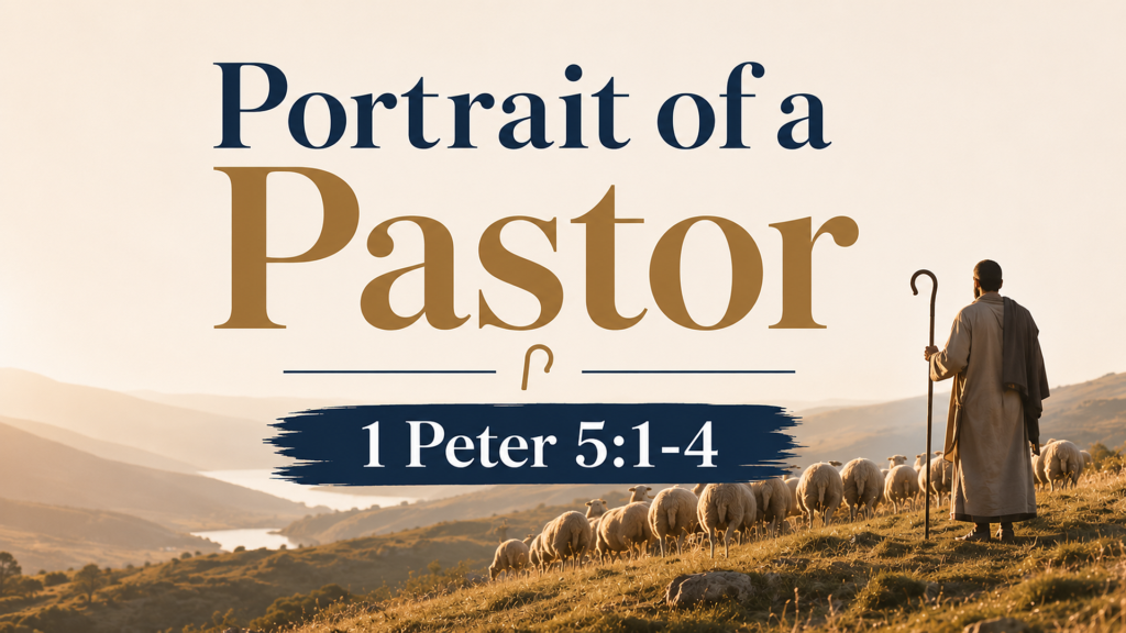 Portrait of a Pastor | 1 Peter 5:1-4